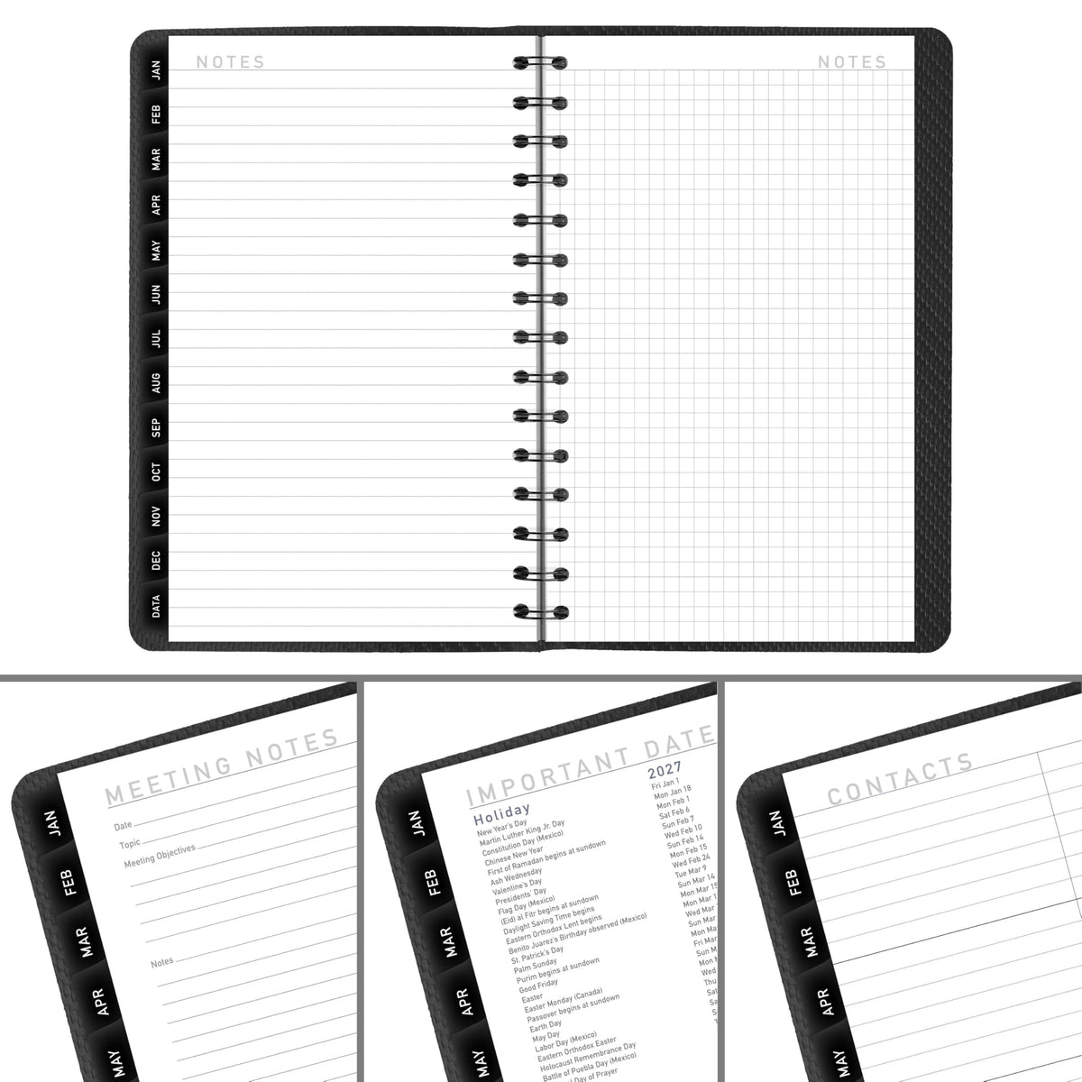 AT-A-GLANCE Planner 70100X45, 5" x 8" – view 8