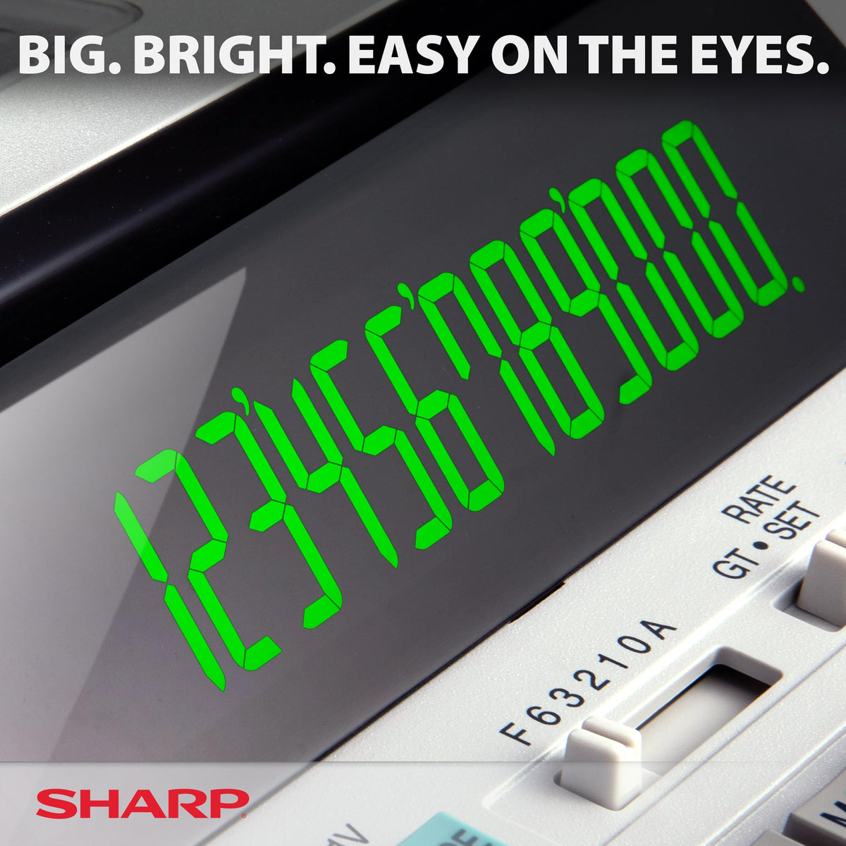 Sharp Calculator EL-1801V, 7.6 x 10.1 x 2.5 in – view 4