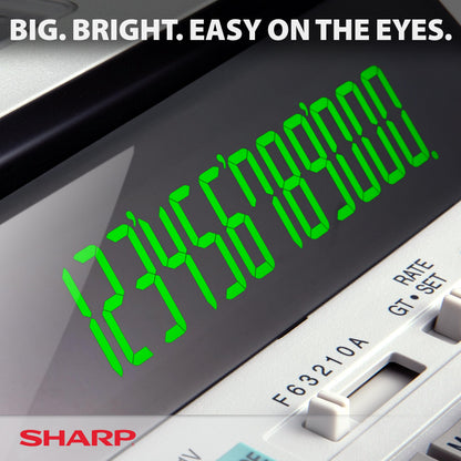 Sharp Calculator EL-1801V, 7.6 x 10.1 x 2.5 in – view 4