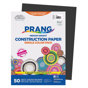 Prang Art Media Paper PAC6303, 9" X 12", 50 Count