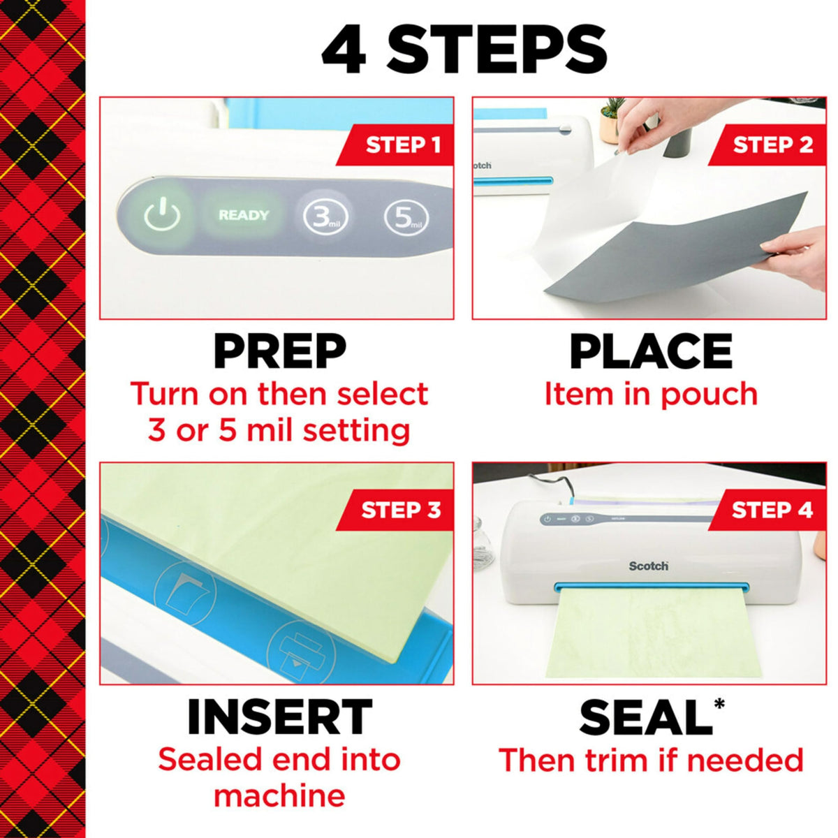 Scotch Laminator TP3854-200, 200-Pack – view 8