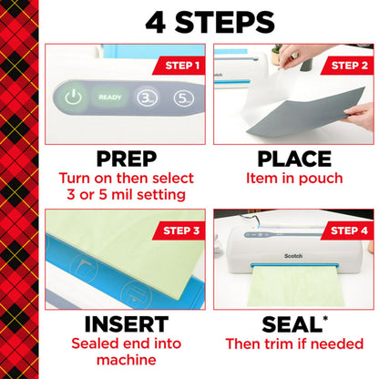Scotch Laminator TP3854-200, 200-Pack – view 8