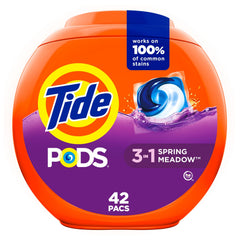 Tide . Laundry Detergent Pacs Tablet, 42 Count