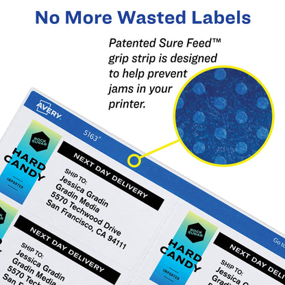 Avery Label 6570, 1-1/4" x 1-3/4", 480 Count – view 4