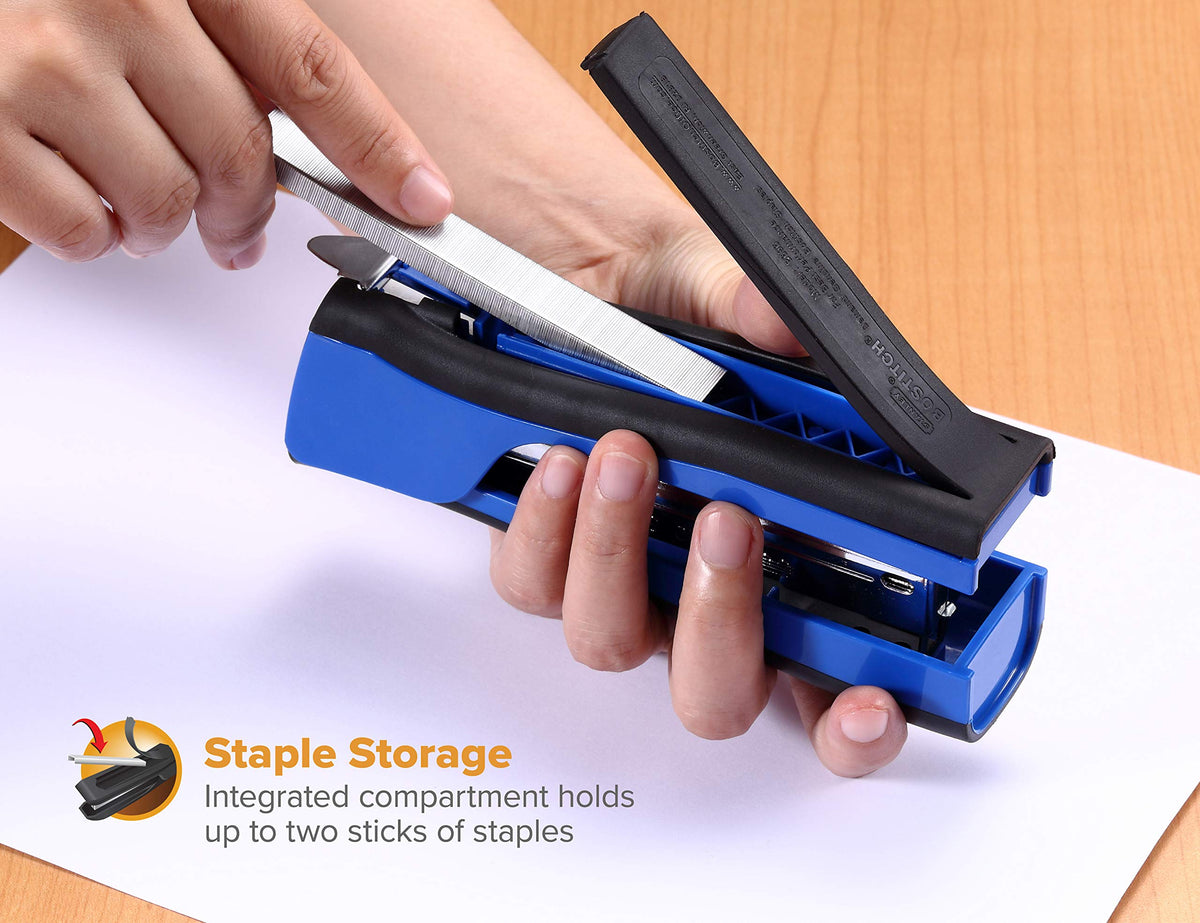 Bostitch Stapler B696R-BLUE, 20 Count – view 4
