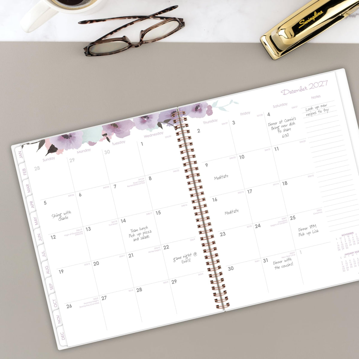 Mead Planner 1134-905, 8.5" x 11" – view 3