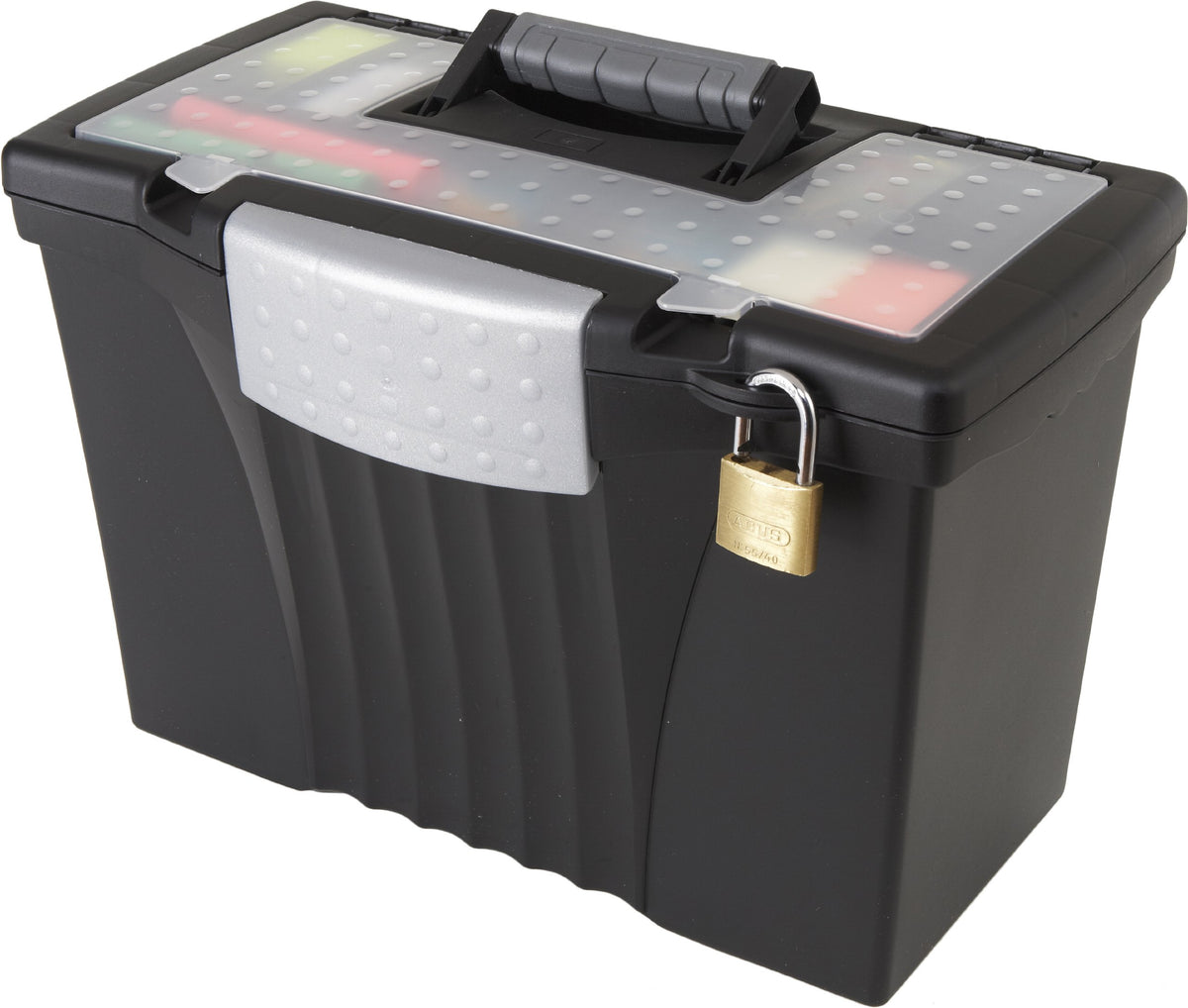 Storex Storage Box 61510U01C, 14.5 x 10.5 x 12 in – view 7