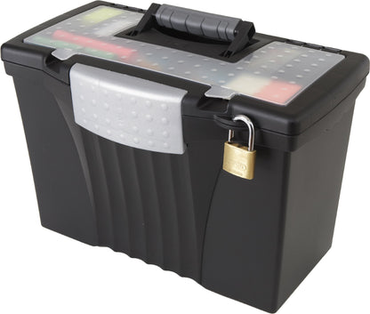 Storex Storage Box 61510U01C, 14.5 x 10.5 x 12 in – view 7