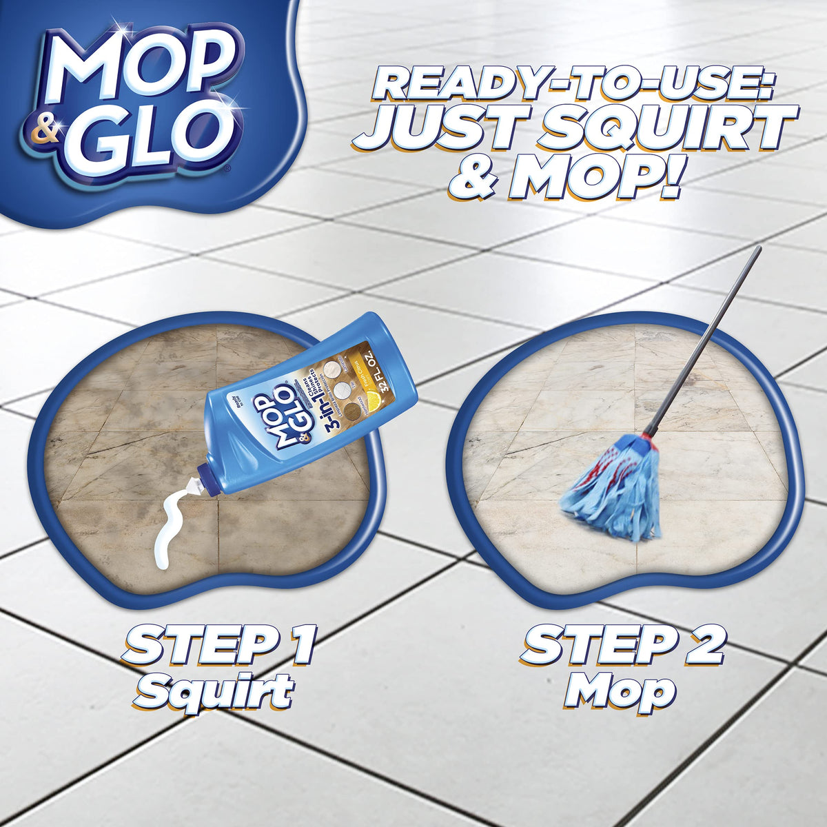 Mop & Glo Cleaning Agent 74297, 64 Fl Oz – view 3