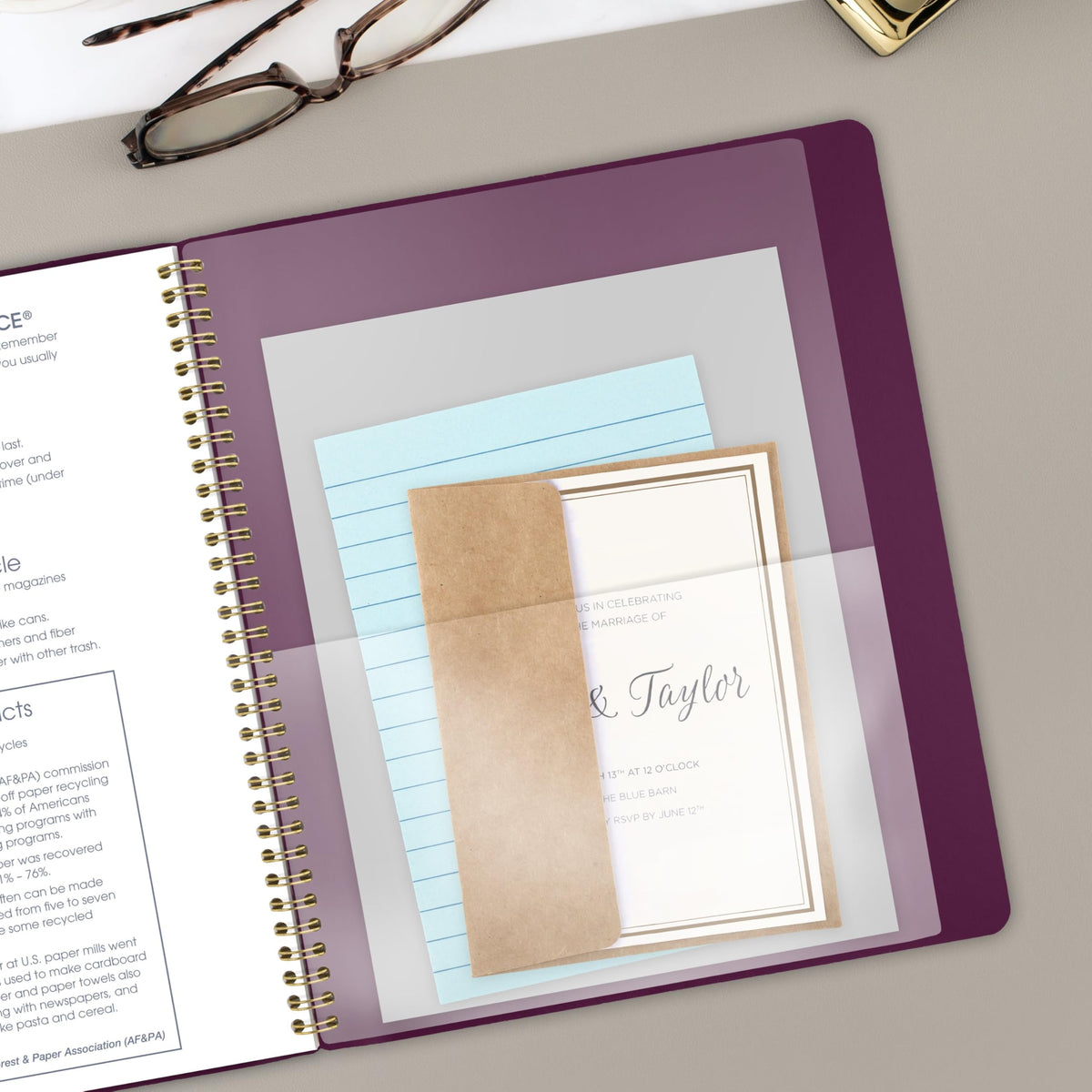 AT-A-GLANCE Planner 70250X14, 9" x 11" – view 6