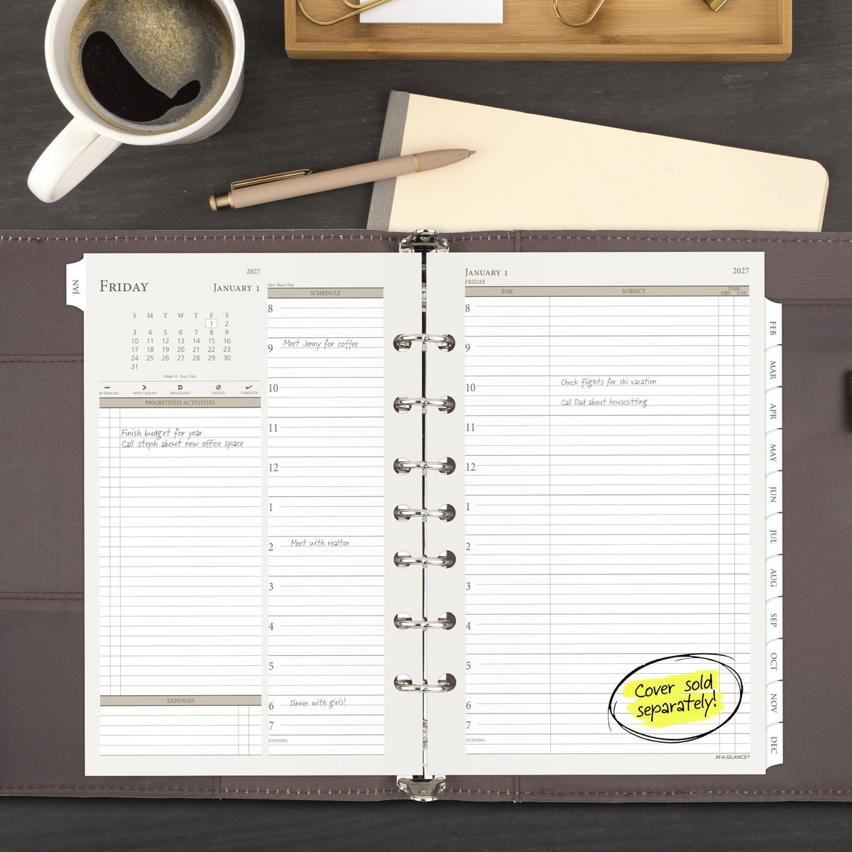 AT-A-GLANCE Planner 481-225A, Size 4 Desk – view 2
