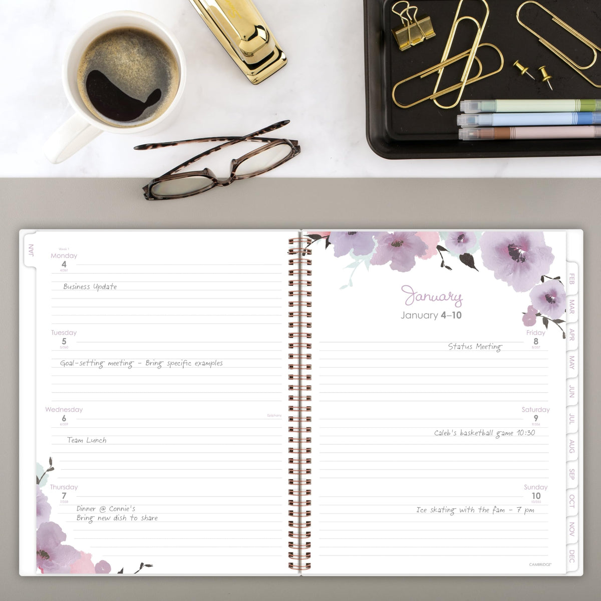 Mead Planner 1134-905, 8.5" x 11" – view 2