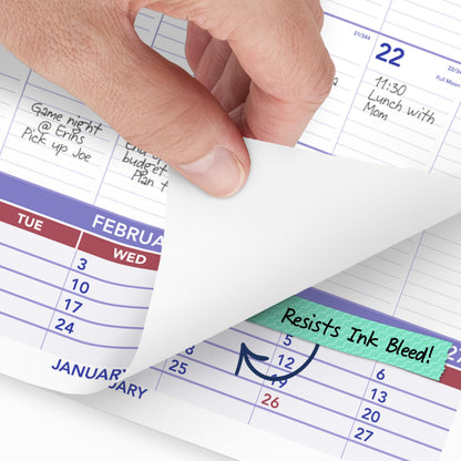 AT-A-GLANCE Calendar PM628, 15.5"W x 22.75"H – view 2