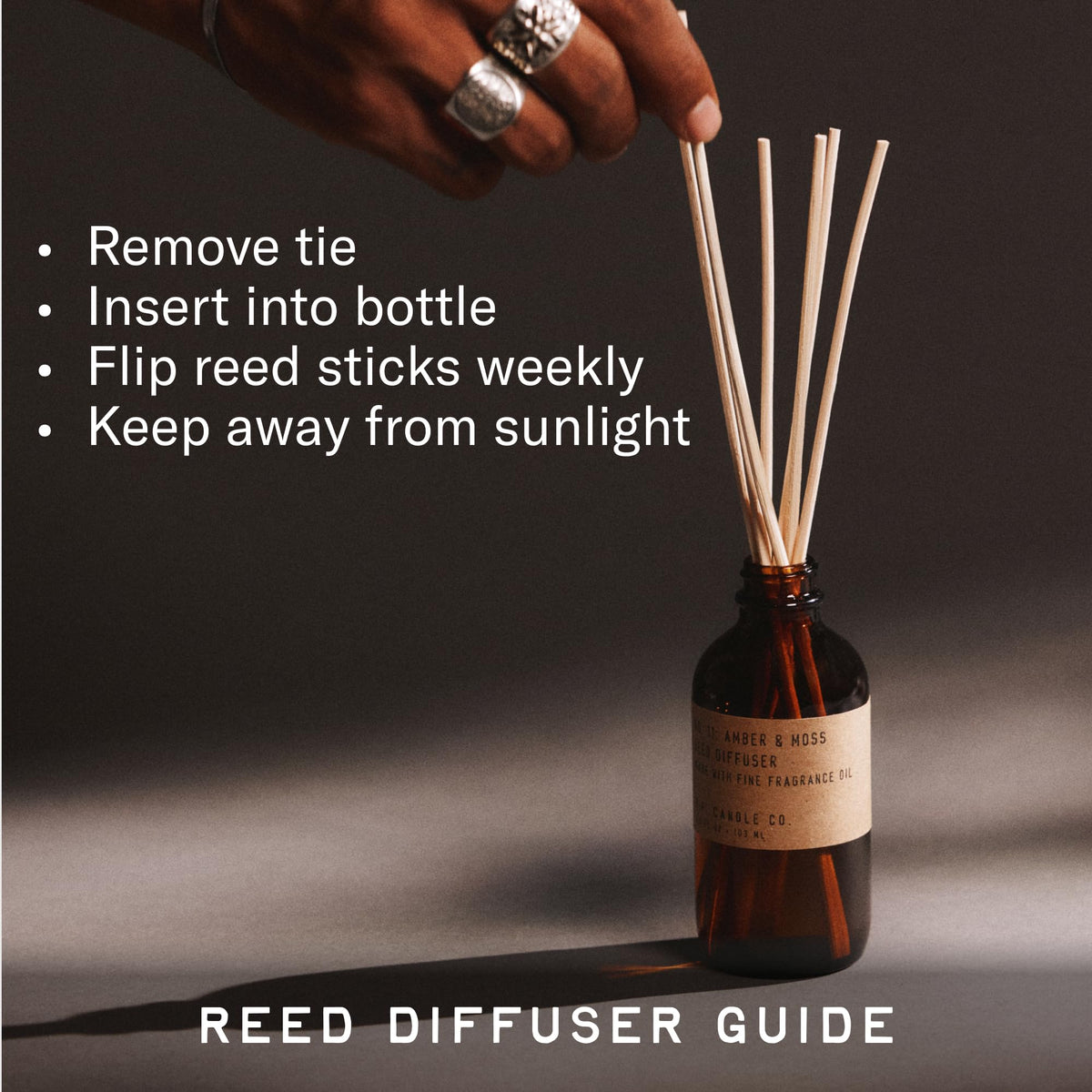 P.F. Candle Co. Aroma Diffuser RD, 3.5 fl oz, Sandalwood – view 5