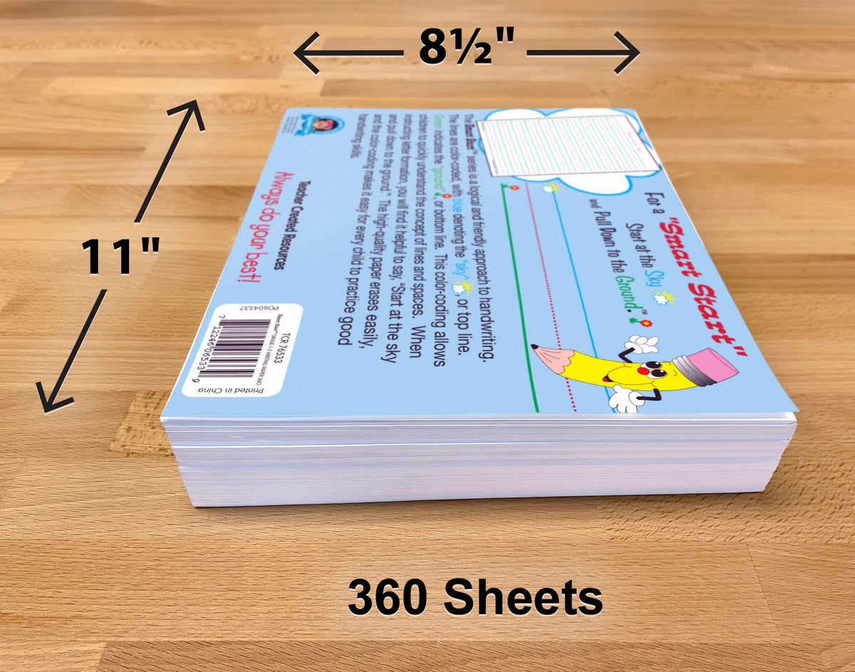 Teacher Created Resources Writing Paper 76533, 360 Sheets – view 5