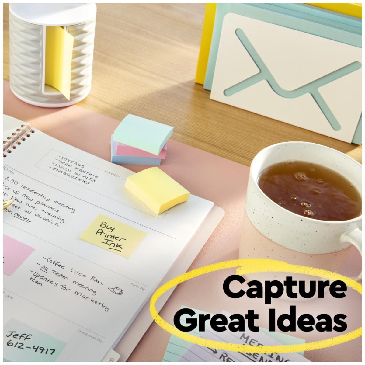 Post-it Self Stick Note 653-24VAD, 1 3/8" x 1 7/8" – view 8