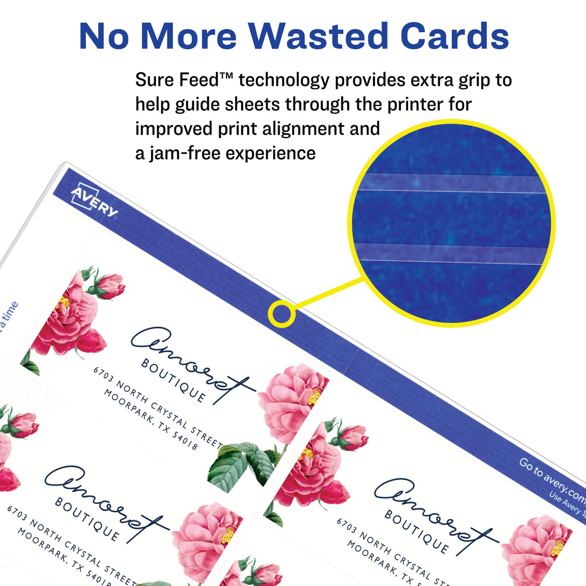 Avery Card Stock 5371, 2" x 3.5", 250 Count – view 4