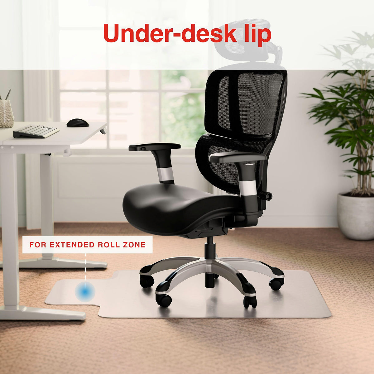 Staples Chair Mat ST20238, 36'' x 48'' – view 6