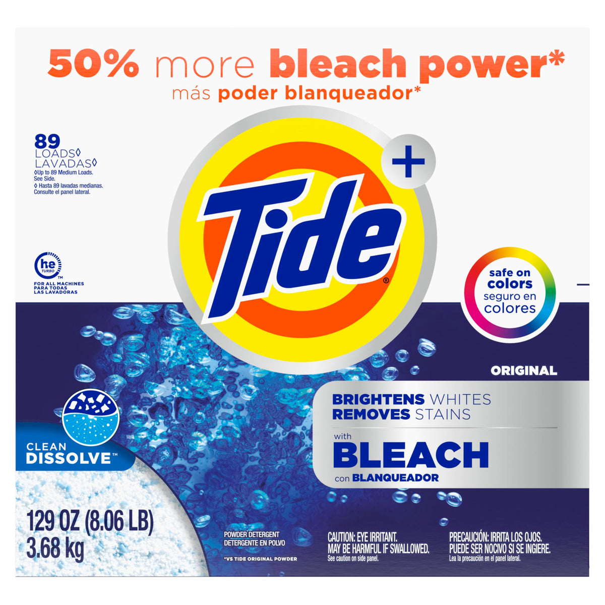 Tide Laundry Detergent P_15240, 129 Ounce – view 9