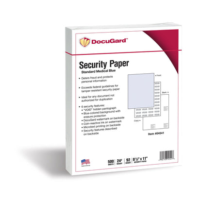 DocuGard Print Copy Paper 4541, 500 Sheets