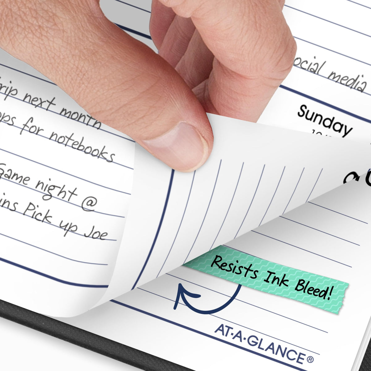 AT-A-GLANCE Planner SK4800, 3.5" x 6" – view 3