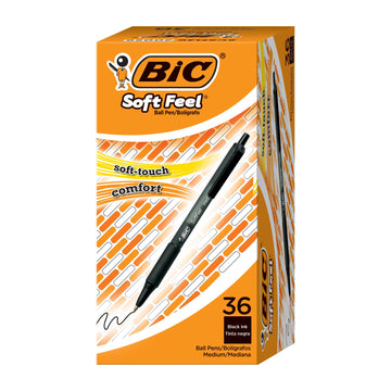 BIC Writing Instrument SCSM361-BLK, 36 Count