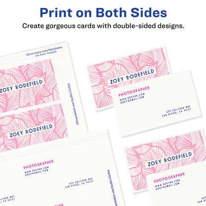 Avery Card Stock 8871, 200 cards – view 8