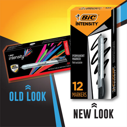 BIC Marking Pen PMR11-BK, 12 Count – view 2