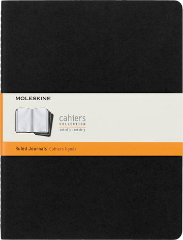 Moleskine Blank Book QP321, XL, 3 Count