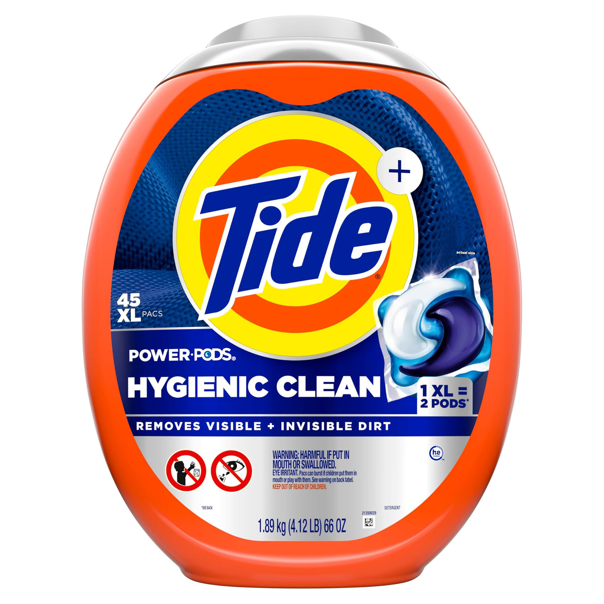 Tide Laundry Detergent P_11013, 45 Count, 80735044 – view 12
