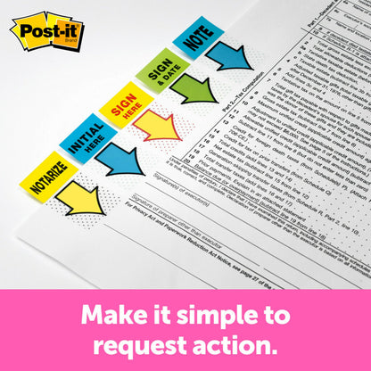 Post-it Self Stick Note 680-HVSD, 1" Wide, 200 Count – view 3
