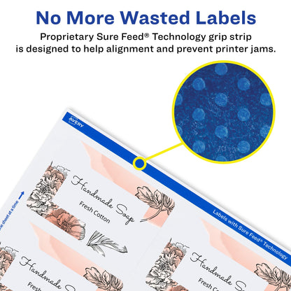 Avery Label 22890, 2" x 3", 80 Count – view 3