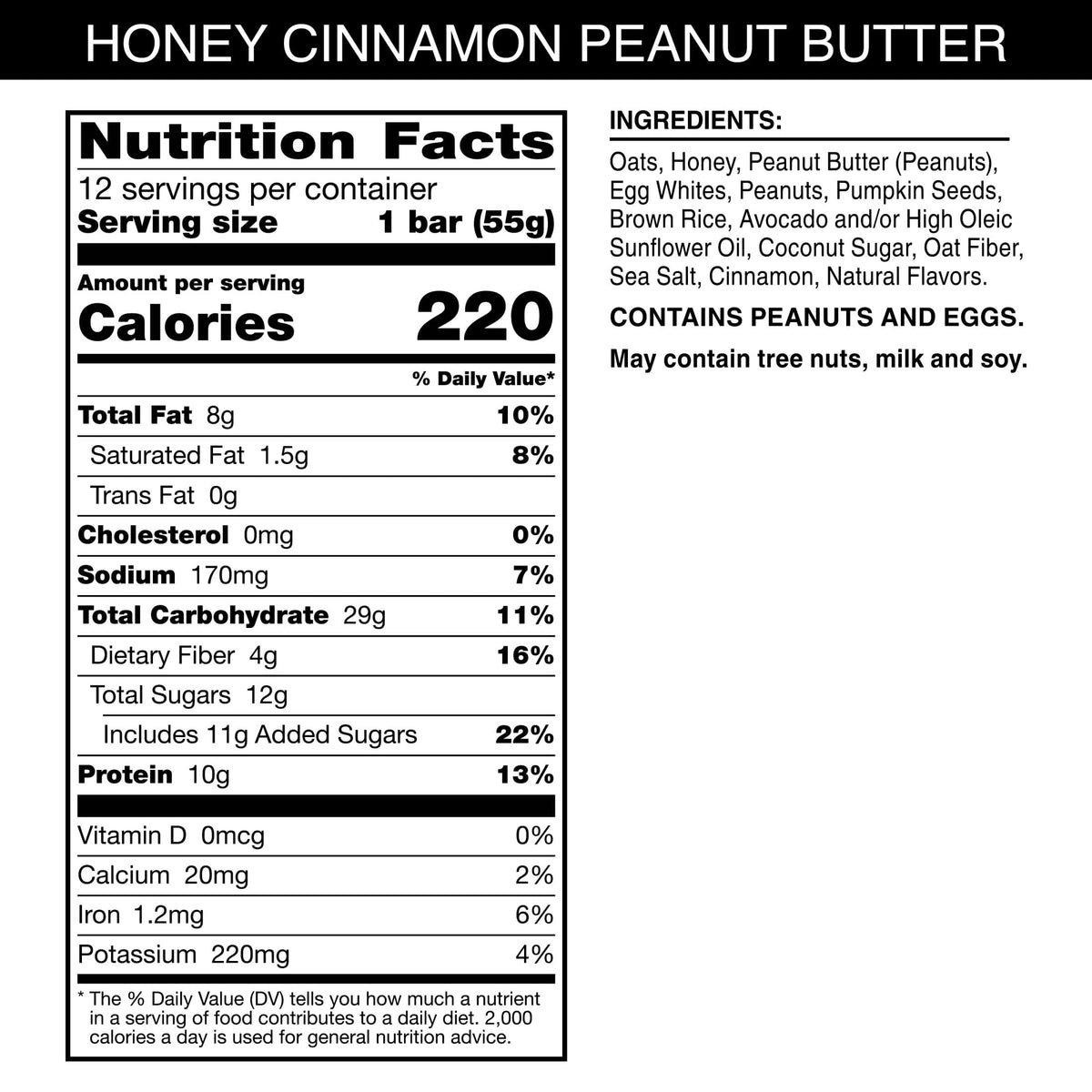 RXBAR Snack Food Bar, 12 Count – view 2