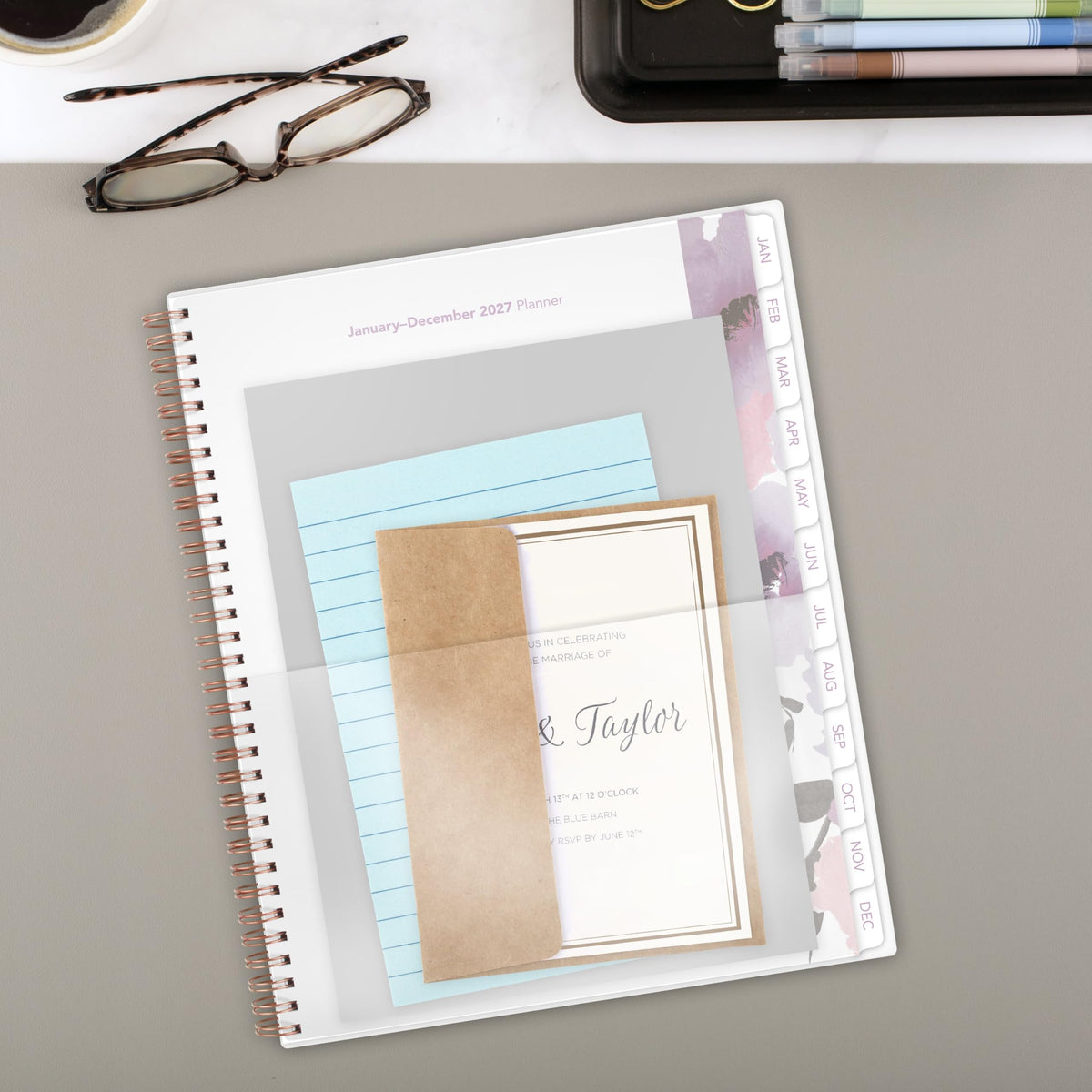Mead Planner 1134-905, 8.5" x 11" – view 5