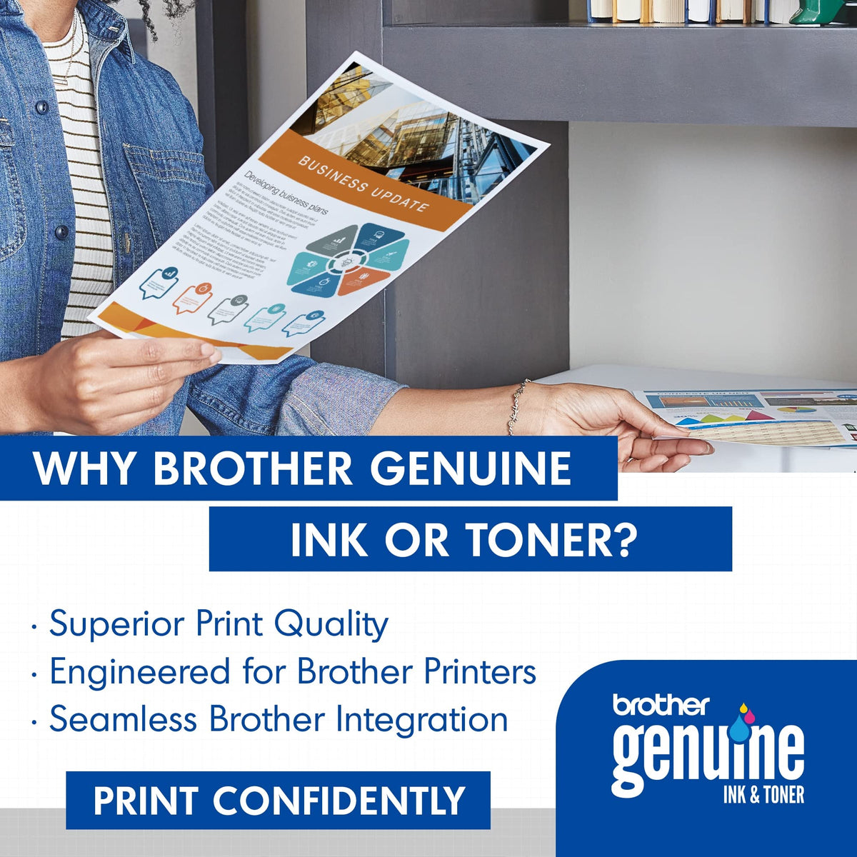 Brother Laser Printer Toner TN3362PK, 2 Pack – view 2