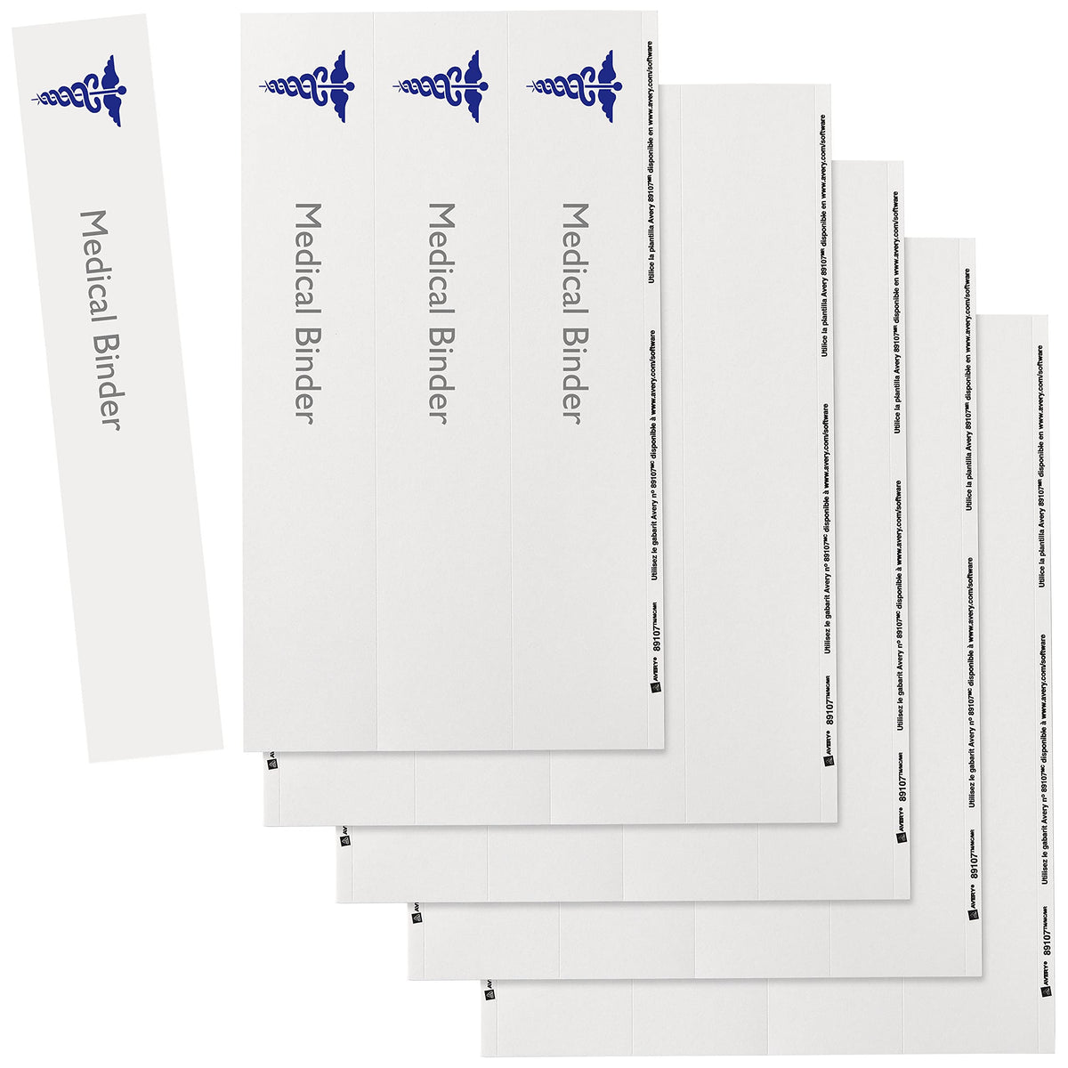 Avery Card Stock 89107, For 2" Ring – view 2