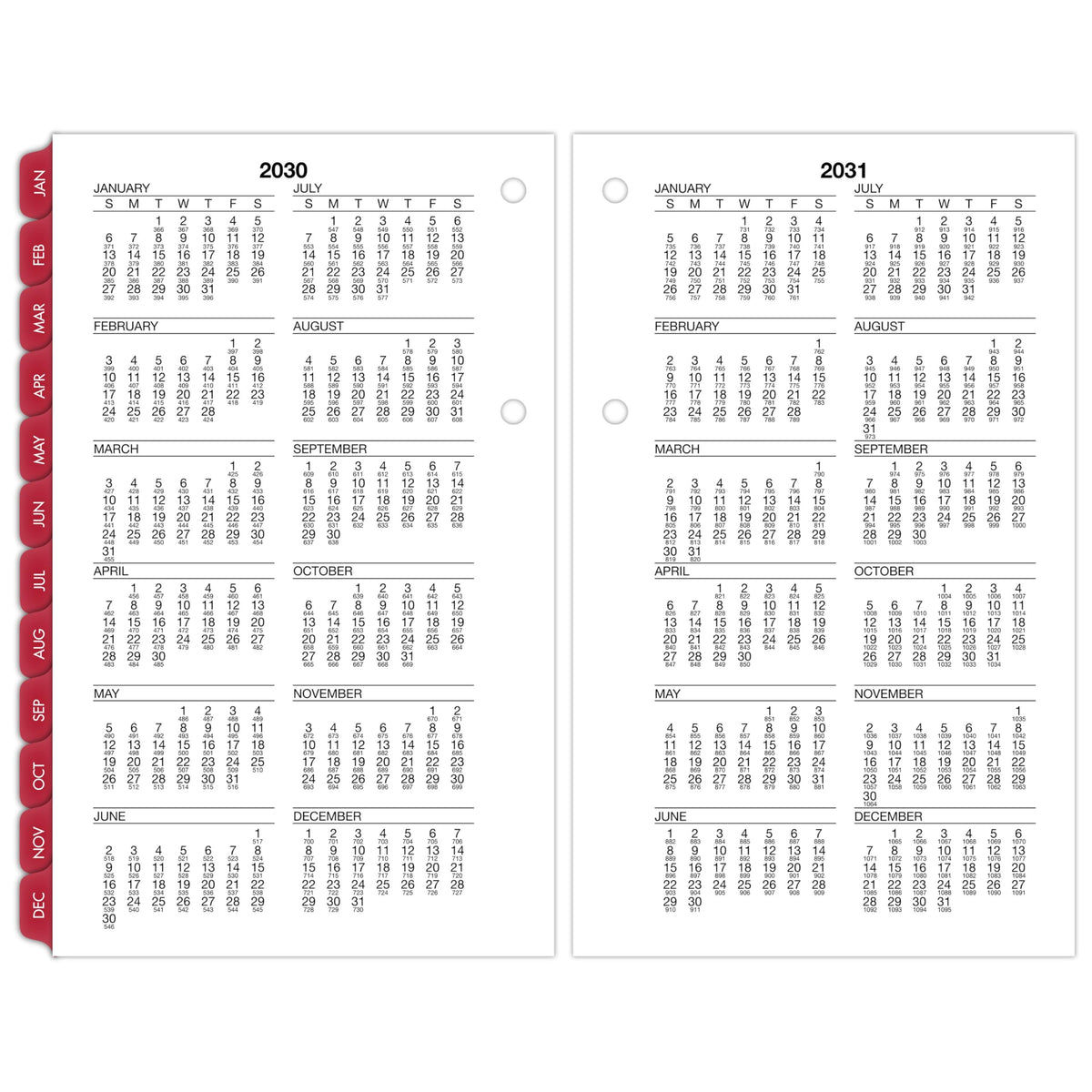 AT-A-GLANCE Calendar E71250, 4.5" x 7.5" – view 4