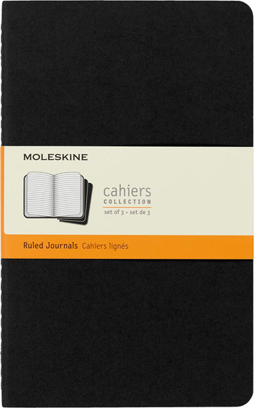 Moleskine Blank Book S04959, Large, 3 Count