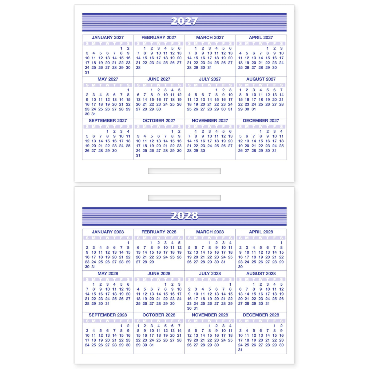 AT-A-GLANCE Calendar SW705X50, 5.5" x 7" Page – view 4