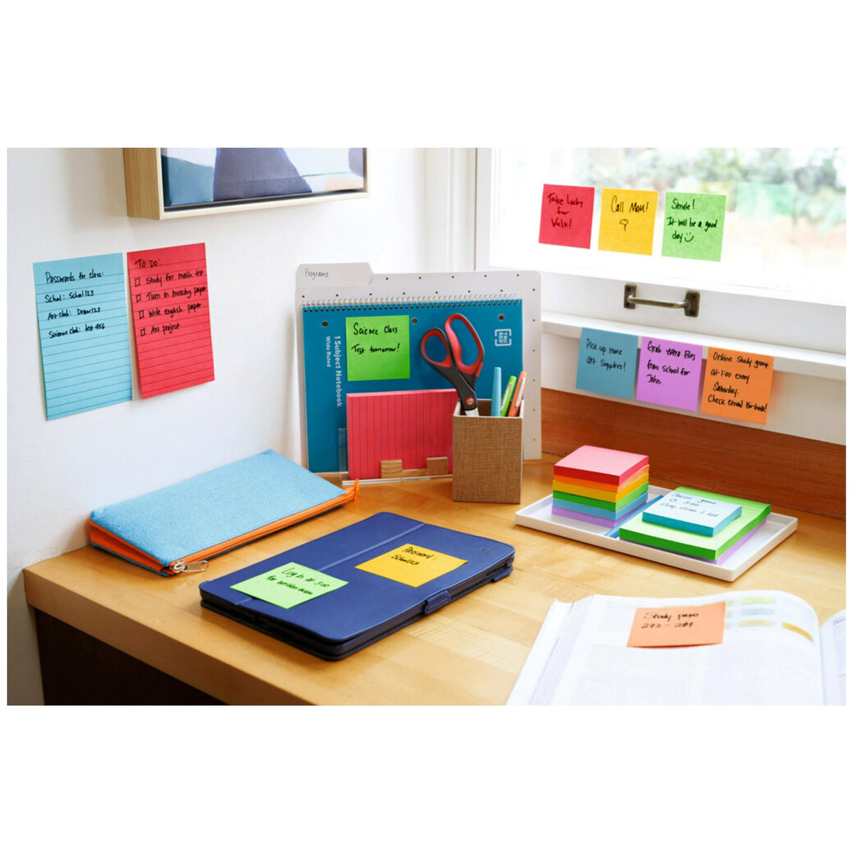 Post-it Self Stick Note 654-5SSAN, 2" x 3", 5 Count – view 12