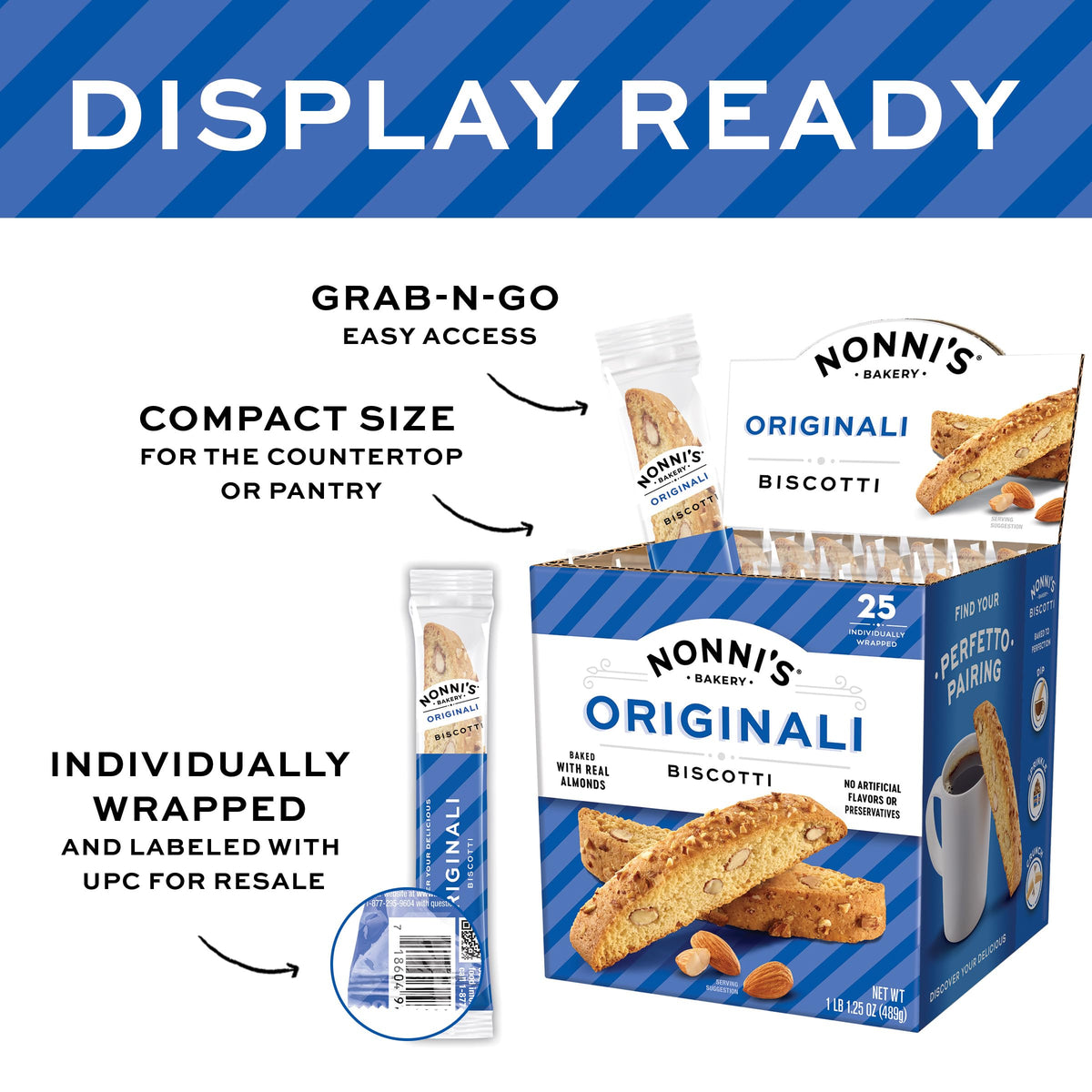 Nonni's Cookie NSD197721, 25 Count – view 5