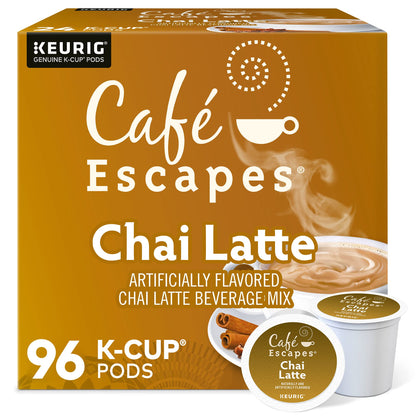 Café Escapes Coffee 6000, 24 Count (Pack of 4), 96 Count
