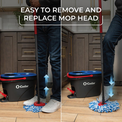 O-Cedar Mop Bucket Set 169453, RinseClean – view 7