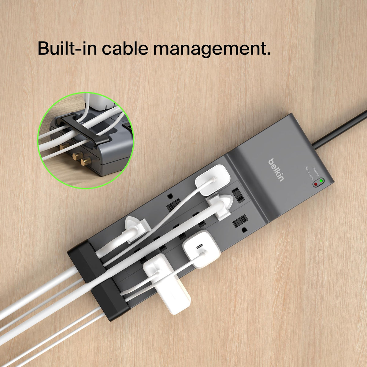 Belkin Power Strip BE112230-08, 8' – view 5