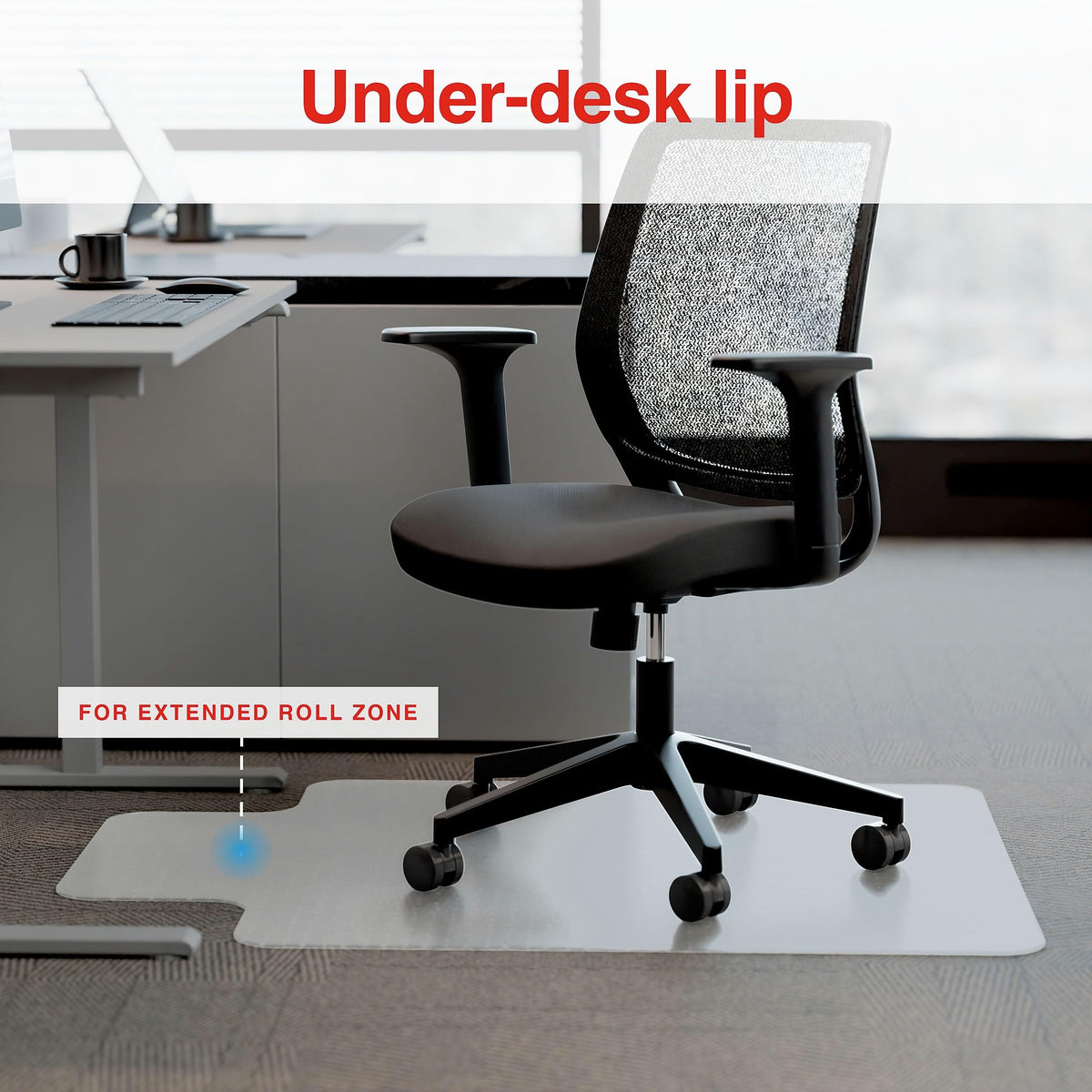 Staples Chair Mat ST17346, 36'' x 48'' – view 6