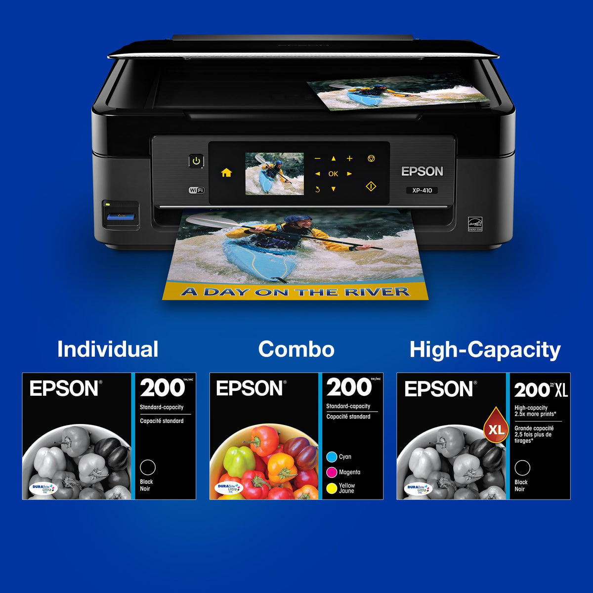 Epson Inkjet Printer Ink T200XL-BCS, 4 Count, 3 Count – view 5