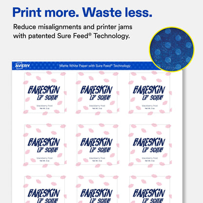 Avery Label 94107-WMP25, 2" x 2", 300 Count – view 5