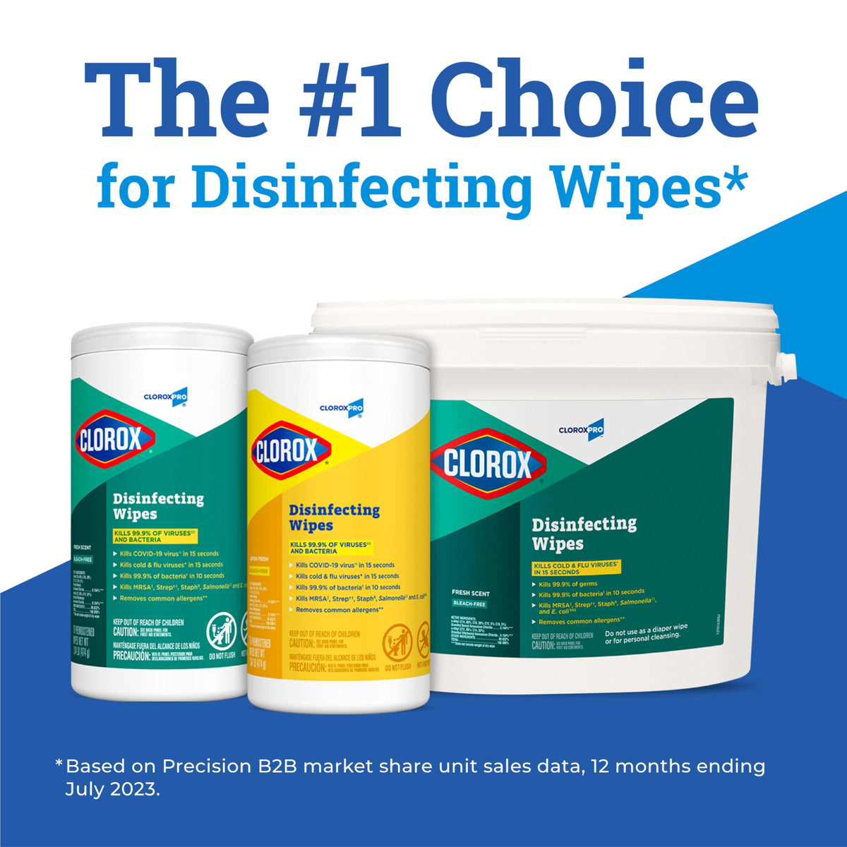 CloroxPro Surface Cleaning Wipe 15949, 75 Count – view 4