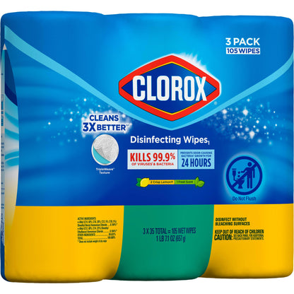 Clorox Surface Cleaning Wipe 30112, 35 Count (Pack of 15), 525 Count – view 9
