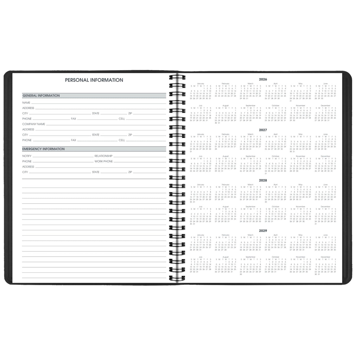 AT-A-GLANCE Planner 7021405, 8.5" x 11" – view 6